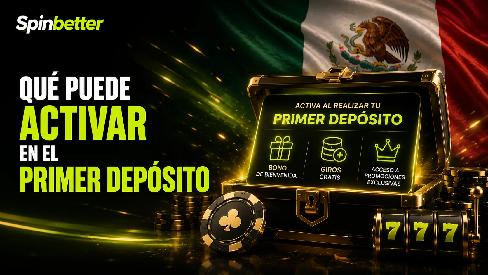qué activa el código promocional SpinBetter en el primer depósito